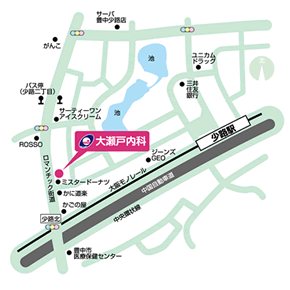 当院周辺地図